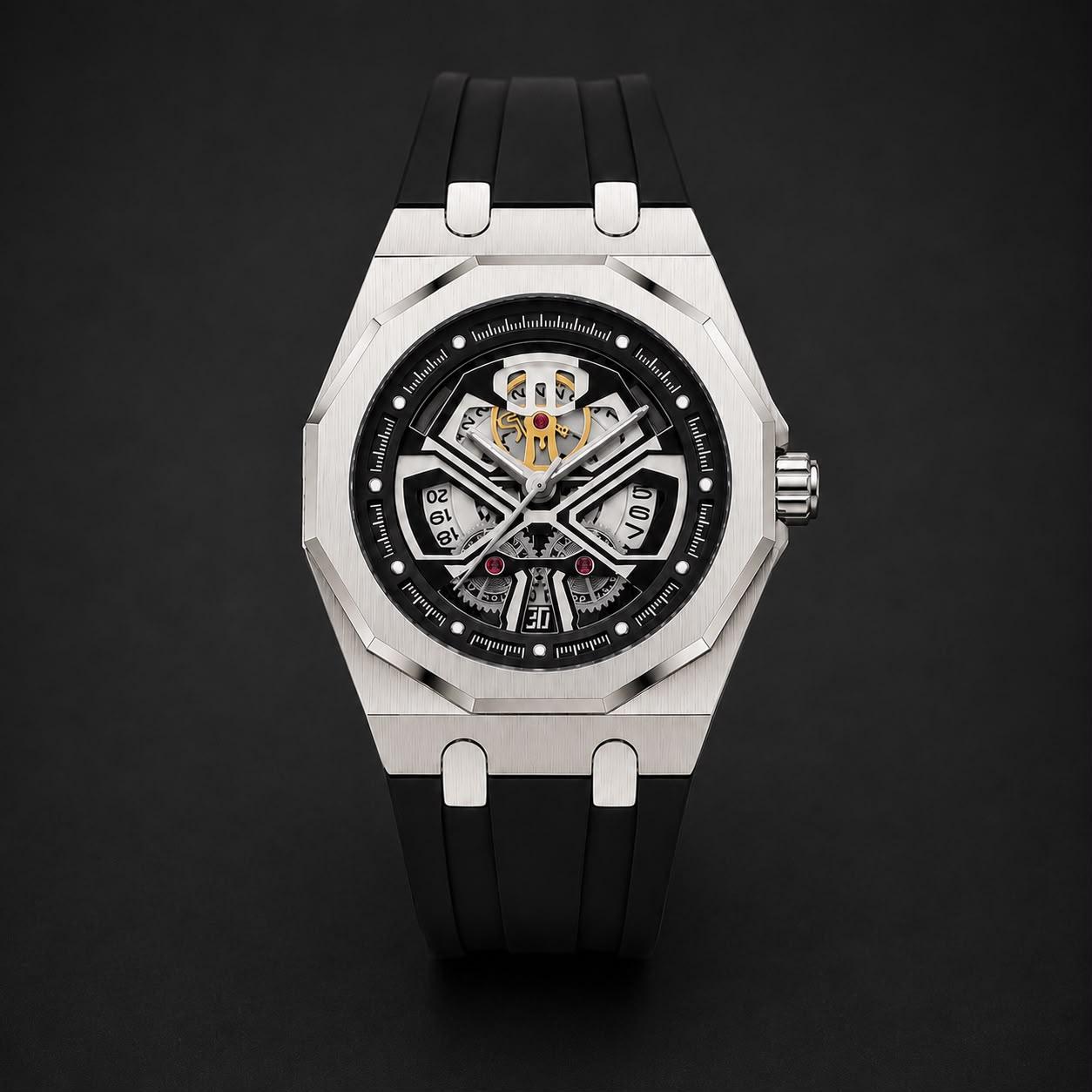 Arkon Millano Silver & Black